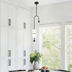 Black Dual Globe LED Pendant Light Dimmable Modern Hanging Fixture - product image 11 | Zenvolit