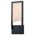 Black Metal Rectangular Water Pattern LED Dimmable Wall Sconce - product image 15 | Zenvolit