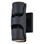 2-Light Black Outdoor Wall Sconce IP54 Up Down Light Patio Garage - product image 9 | Zenvolit