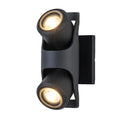 2-Light Black Outdoor Wall Sconce IP54 Up Down Light Patio Garage - product image 10 | Zenvolit