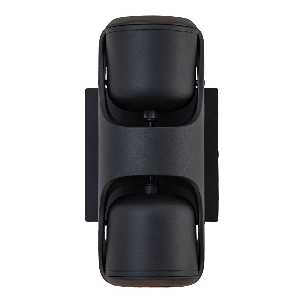 2-Light Black Outdoor Wall Sconce IP54 Up Down Light Patio Garage - product image 17 | Zenvolit
