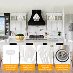 Industrial Geometric Metal Pendant Light Hanging Kitchen Fixture