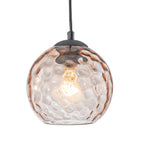 36.61 inch 4-Light Vintage Wood Pendant Lights with Amber Glass Shades - product image 9 | Zenvolit
