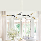 5-Light Modern Y-Shaped Branch Chandelier with Adjustable Swivel Mount - product image 6 | Zenvolit
