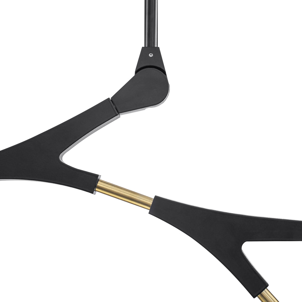 5-Light Modern Y-Shaped Branch Chandelier with Adjustable Swivel Mount - product image 9 | Zenvolit