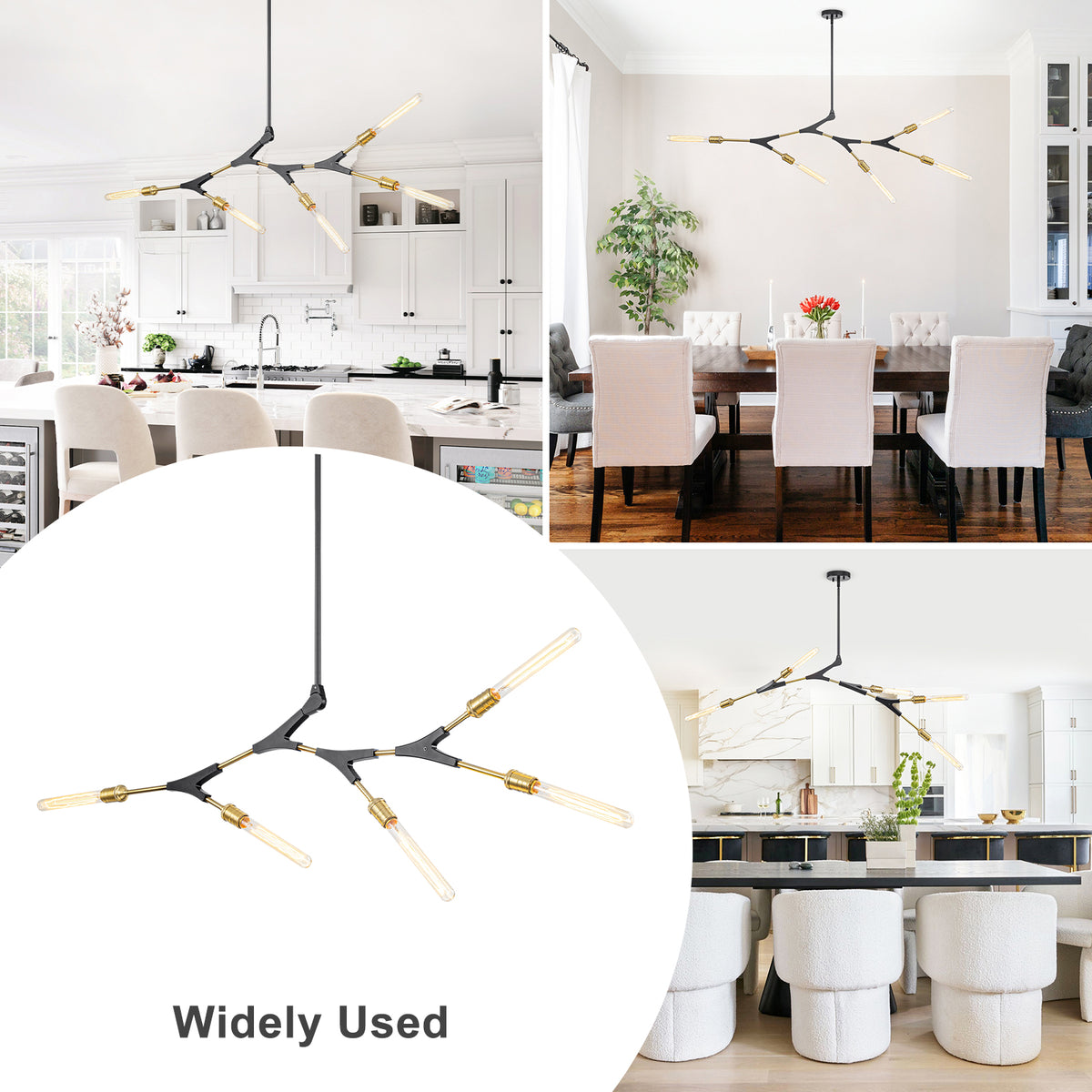 5-Light Modern Y-Shaped Branch Chandelier with Adjustable Swivel Mount - product image 15 | Zenvolit
