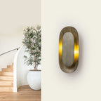 2-Light Vintage Elongated Shell-Shaped Metal Wall Sconce - product image 1 | Zenvolit