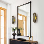 2-Light Vintage Elongated Shell-Shaped Metal Wall Sconce - product image 7 | Zenvolit