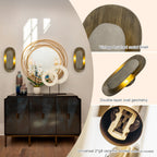 2-Light Vintage Elongated Shell-Shaped Metal Wall Sconce - product image 11 | Zenvolit