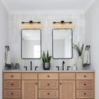 3-Light Crystal Vanity Light Wall Sconce Clear Glass Shades Bathroom - product image 4 | Zenvolit