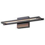 Modern Matte Black Linear Rectangular LED Wall Sconces Dimmable - product image 9 | Zenvolit