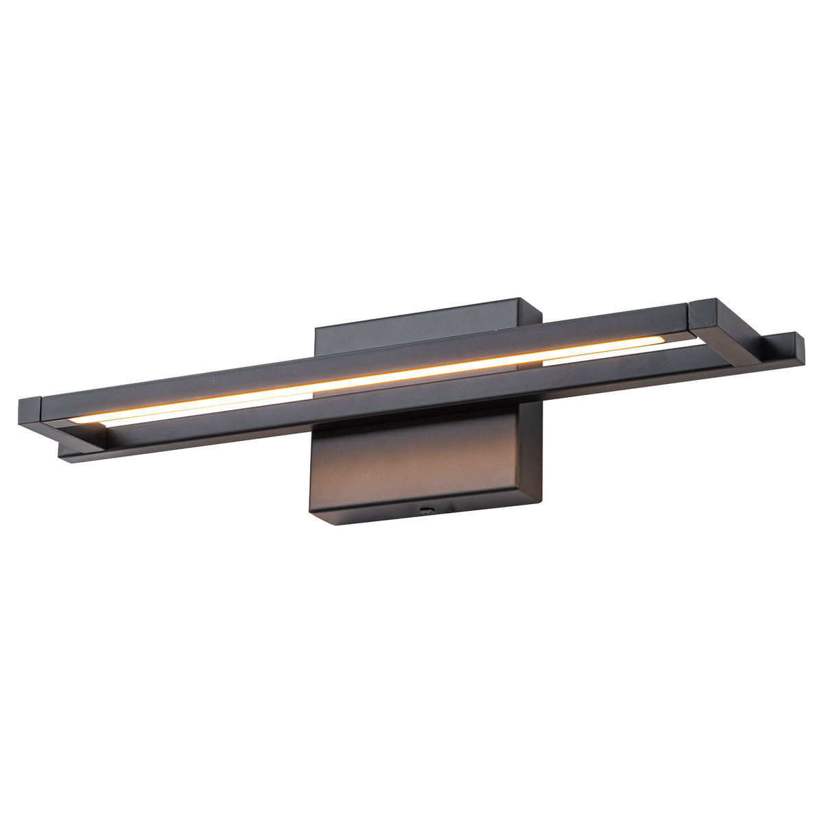 Modern Matte Black Linear Rectangular LED Wall Sconces Dimmable - product image 9 | Zenvolit