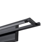 Modern Matte Black Linear Rectangular LED Wall Sconces Dimmable - product image 10 | Zenvolit