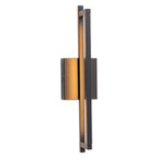 Modern Matte Black Linear Rectangular LED Wall Sconces Dimmable - product image 11 | Zenvolit