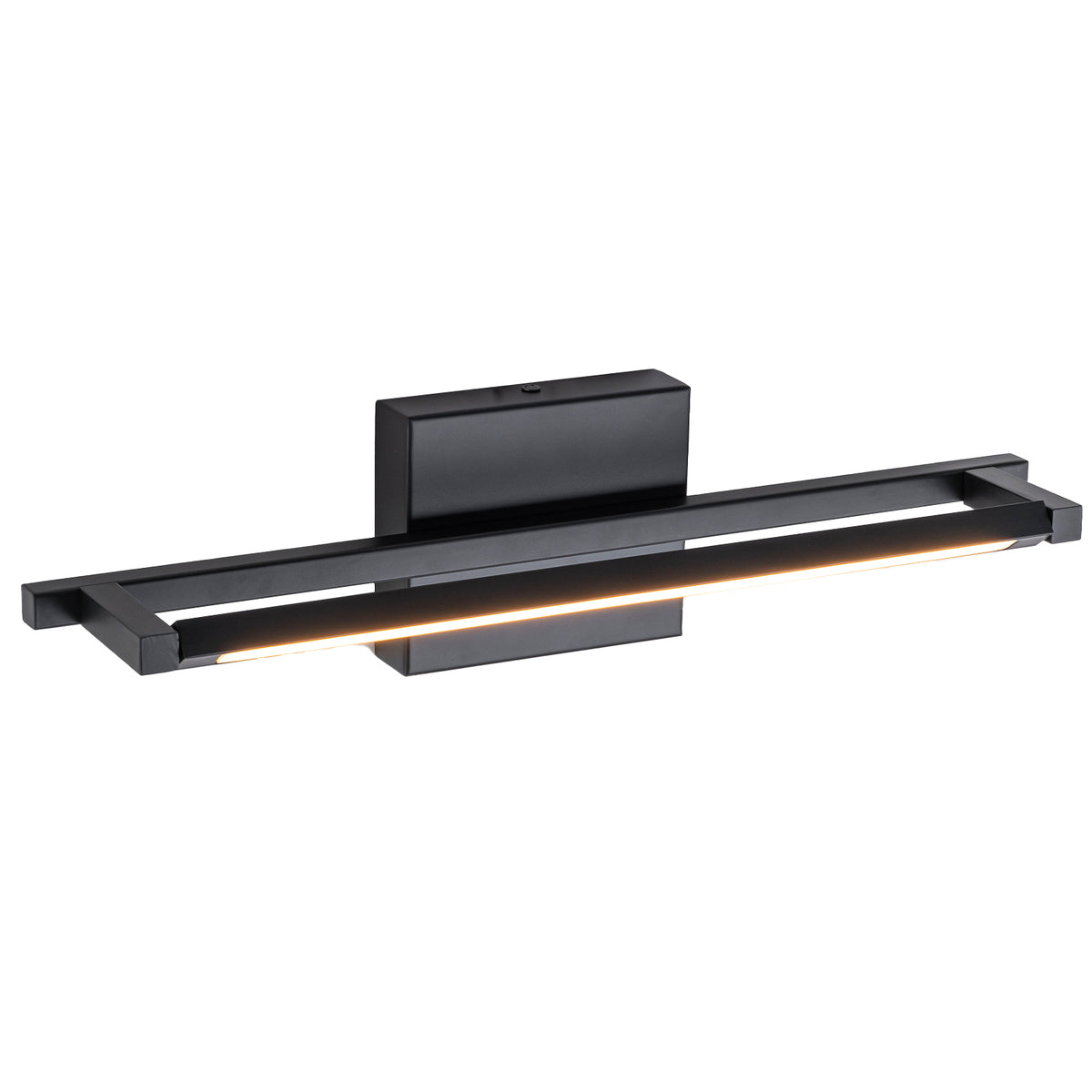 Modern Matte Black Linear Rectangular LED Wall Sconces Dimmable - product image 12 | Zenvolit