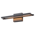 Modern Matte Black Linear Rectangular LED Wall Sconces Dimmable - product image 16 | Zenvolit