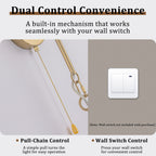 1-Light Vintage Gold Wall Sconce with Amber Glass Shade Retro Fixture - product image 16 | Zenvolit