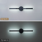 Modern Matte Black LED Wall Sconce with Linear Triac Dimmable Light - product image 8 | Zenvolit