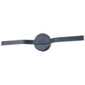 Modern Matte Black LED Wall Sconce with Linear Triac Dimmable Light - product image 9 | Zenvolit
