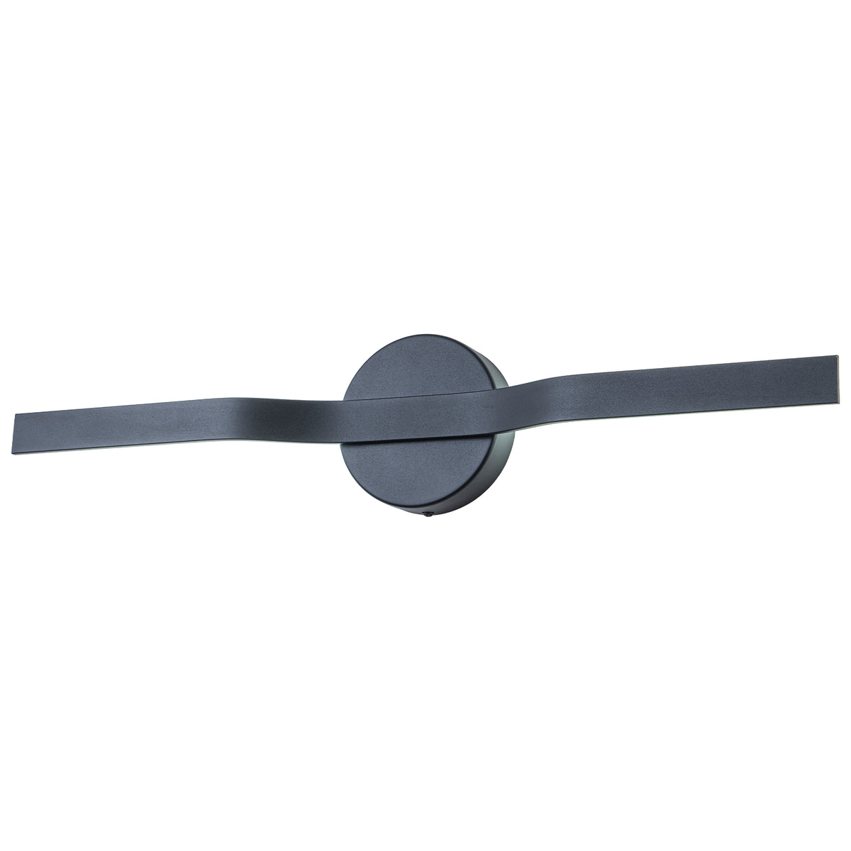 Modern Matte Black LED Wall Sconce with Linear Triac Dimmable Light - product image 9 | Zenvolit