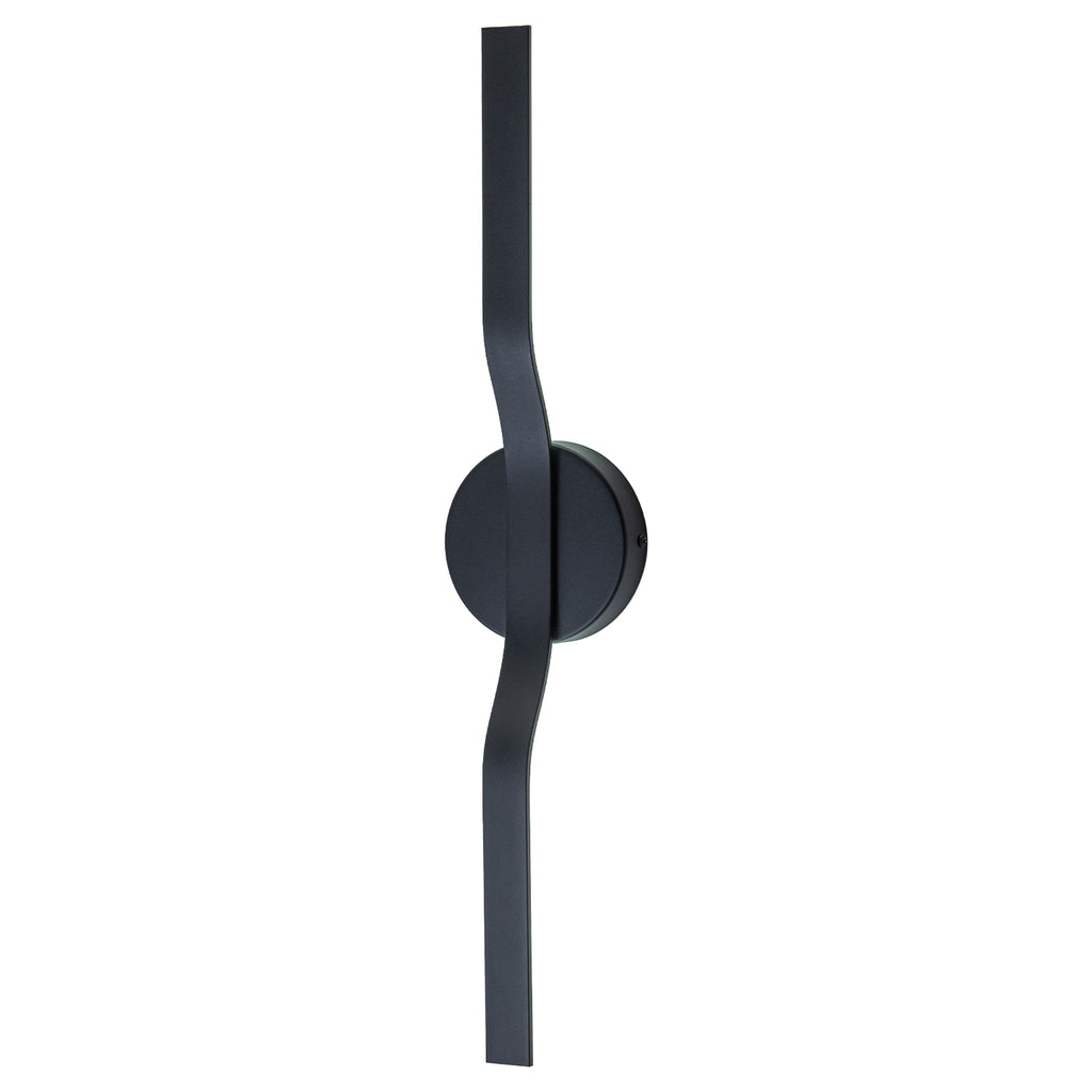 Modern Matte Black LED Wall Sconce with Linear Triac Dimmable Light - product image 13 | Zenvolit