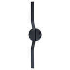 Modern Matte Black LED Wall Sconce with Linear Triac Dimmable Light - product image 13 | Zenvolit