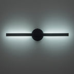Modern Matte Black LED Wall Sconce with Linear Triac Dimmable Light - product image 14 | Zenvolit