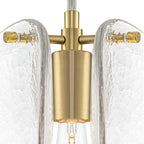 10.6" 1-Light Modern Brass Pendant Light with Clear Glass Shade - product image 6 | Zenvolit