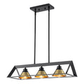 3-Light Industrial Linear Kitchen Island Pendant Light Cone Shades - product image 11 | Zenvolit