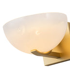 Modern Bowl-Shape Vanity Lights with Gradient White Glass Shades - product image 4 | Zenvolit