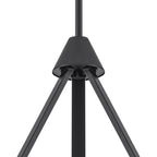 Industrial 6-Light Black & Nickel Tiered Pendant Chandelier Fixture - product image 9 | Zenvolit