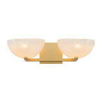 Modern Bowl-Shape Vanity Lights with Gradient White Glass Shades - product image 8 | Zenvolit
