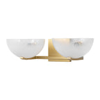 Modern Bowl-Shape Vanity Lights with Gradient White Glass Shades - product image 10 | Zenvolit