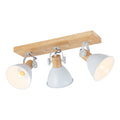 3-Light Farmhouse Semi-Flush Mount Ceiling Light Wood Accents - product image 16 | Zenvolit