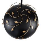 8-Light Matte Black Dome Pendant Light with Gold Interior for Kitchen - product image 9 | Zenvolit