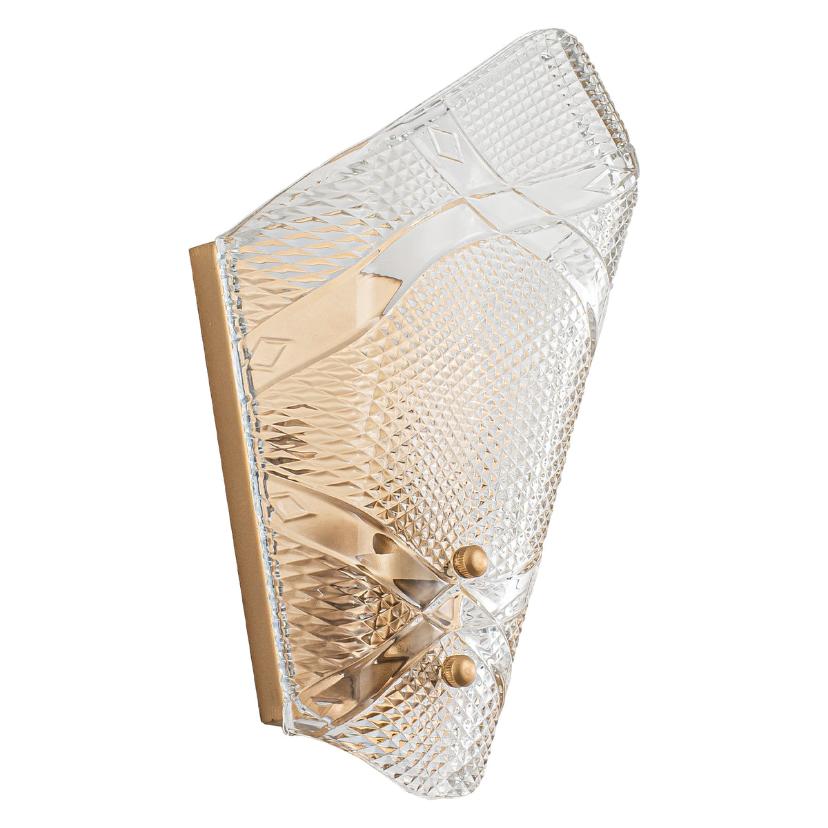 Modern Gold Wall Sconce with Clear Glass Shade for Bathroom Vanity - product image 11 | Zenvolit