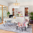 9-Light Gold Chandelier Clear Glass Rods&Hanging Crystal Balls Accents - product image 10 | Zenvolit
