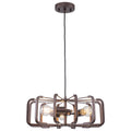 3 Light Oil Rubbed Bronze Geometric Cage Pendant Light Kitchen Island