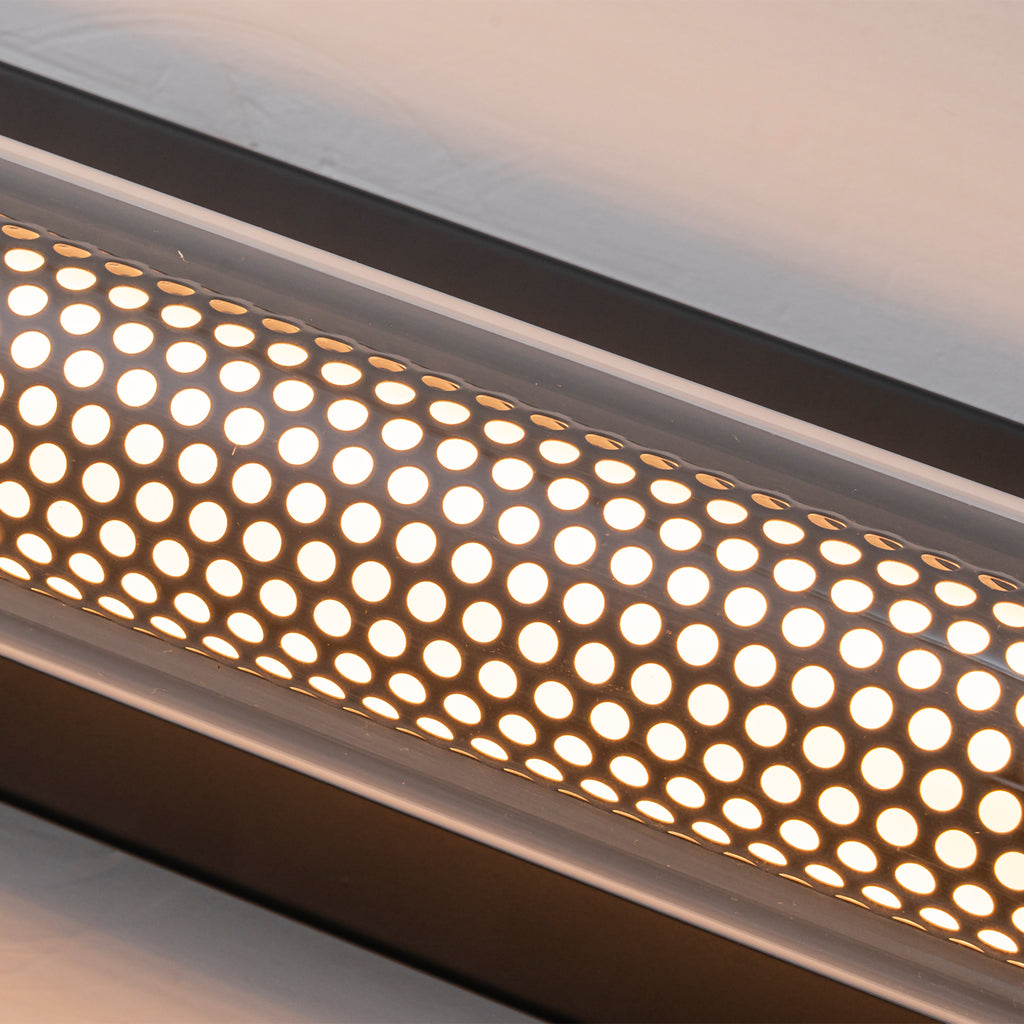 Modern Black LED Vanity Light Cylinder Glass Shades Dimmable Bathroom - product image 11 | Zenvolit