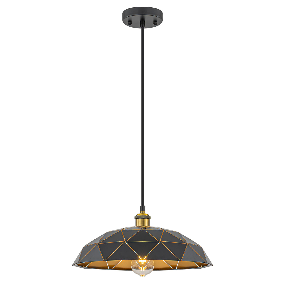 1-Light Pendant Light Textured Dome Ceiling Light for Kitchen Island - product image 1 | Zenvolit