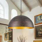 Oil-Rubbed Bronze Dome Pendant Light Metal Shade Kitchen Dining Room - product image 1 | Zenvolit