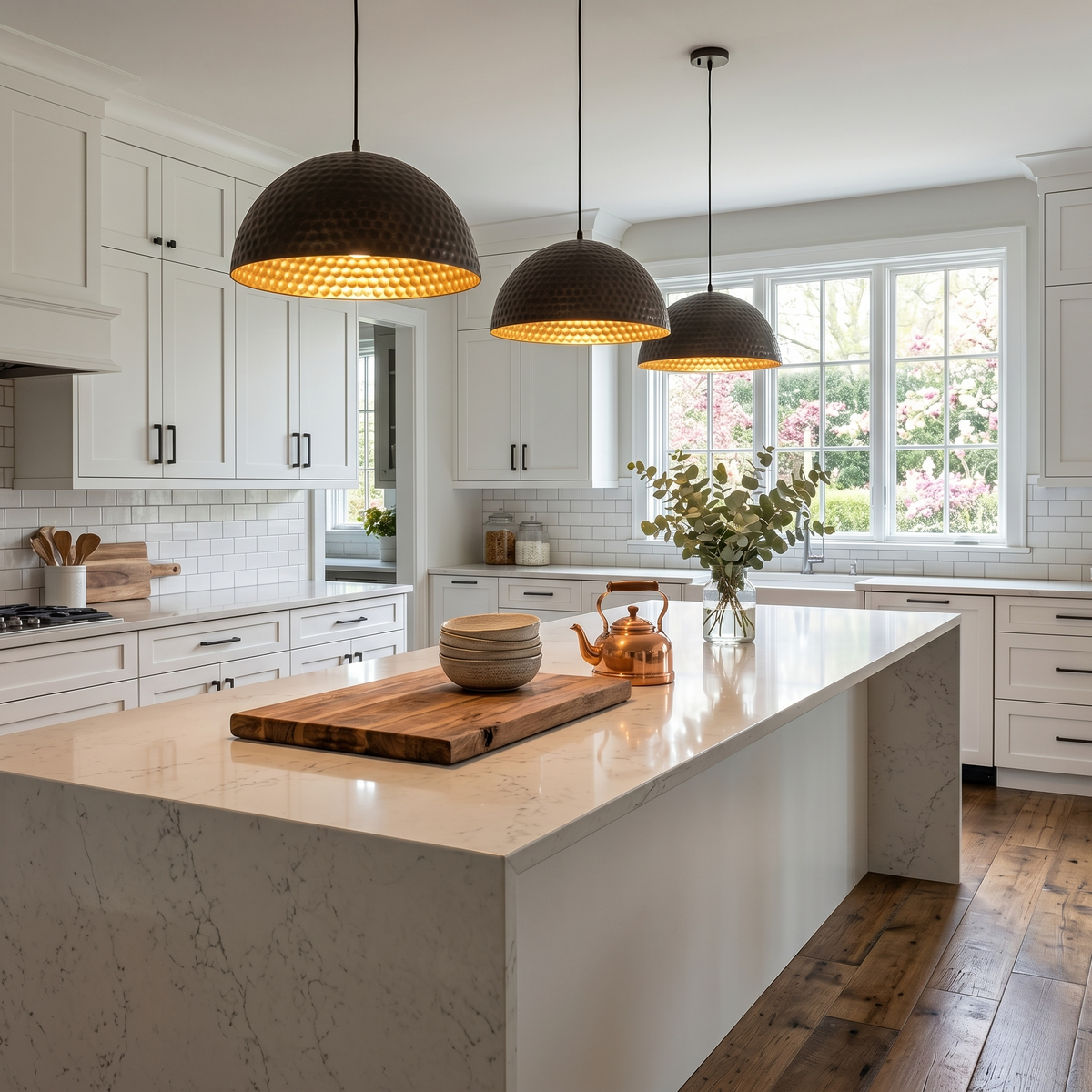 Oil-Rubbed Bronze Dome Pendant Light Metal Shade Kitchen Dining Room - product image 6 | Zenvolit