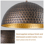Oil-Rubbed Bronze Dome Pendant Light Metal Shade Kitchen Dining Room - product image 8 | Zenvolit