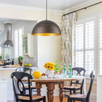 Oil-Rubbed Bronze Dome Pendant Light Metal Shade Kitchen Dining Room - product image 10 | Zenvolit