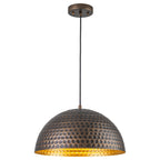 Oil-Rubbed Bronze Dome Pendant Light Metal Shade Kitchen Dining Room - product image 13 | Zenvolit