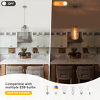 Modern Pendant Light Textured Cylinder Glass Shade Dining Island - product image 13 | Zenvolit
