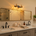 Modern Industrial Wall Sconce Hammered Textured Glass Shade Bathroom - product image 4 | Zenvolit