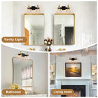 Modern Industrial Wall Sconce Hammered Textured Glass Shade Bathroom - product image 12 | Zenvolit