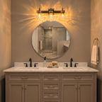 Modern Industrial Wall Sconce Hammered Textured Glass Shade Bathroom - product image 2 | Zenvolit