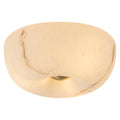 3-Light Antique Flush Mount Ceiling Light with Faux Marble Glass Shade - product image 1 | Zenvolit